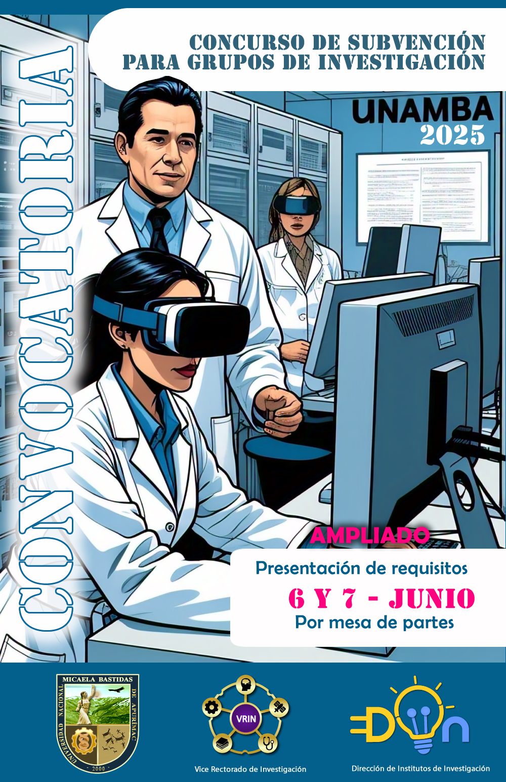 Concurso de subvención para Grupos de Investigación 2025